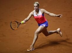 Анастасия Павлюченкова провела первую тренировку на грунте